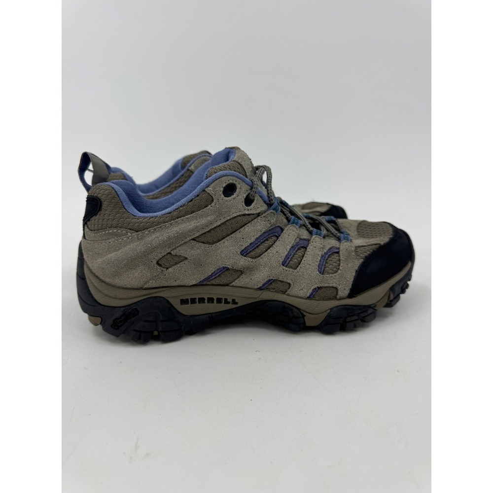 Merrell Women Moab‎ 2 Aluminum/Marlin Continuum Ortholite Hiking Shoe Sz 7 - Picture 4 of 10